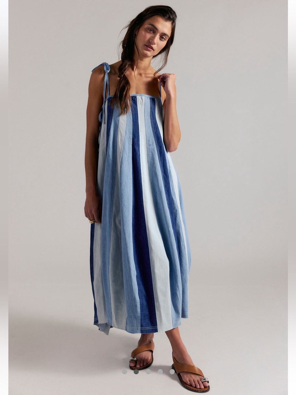 Free people denim dress - Picture 2 of 9